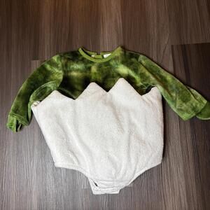 Pottery Barn Kids BABY DINOSAUR Dino EGG Costume Infant Toddler 12-24 Month READ